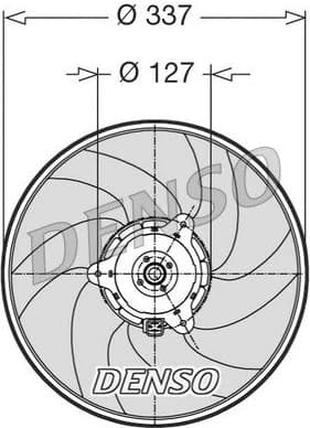 Fan, engine cooling DER21002