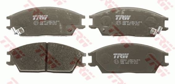 Brake Pad Set, disc brake COTEC GDB893 - image 2