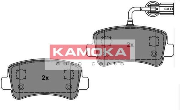 Brake pads rear JQ101144