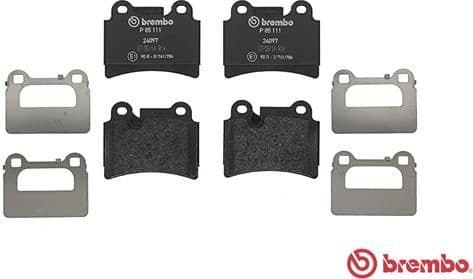 Brake Pad Set, disc brake PRIME LINE P85111 - image 2