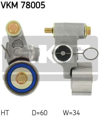 Tensioner Pulley, timing belt VKM 78005