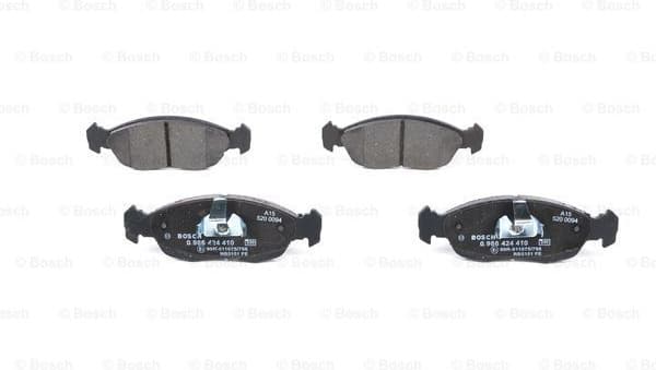 Brake Pad Set, disc brake 0986424410