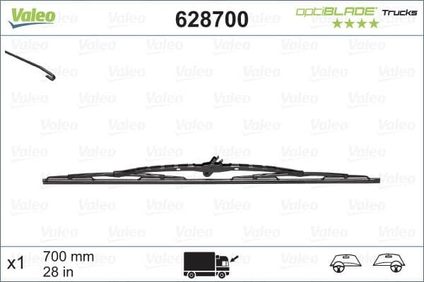 Wiper Blade OPTIBLADE TRUCKS 628700