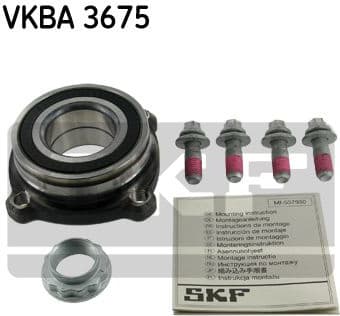 Bearing wheel VKBA3675 - image 2