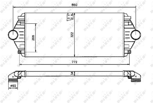 Charge Air Cooler 30803