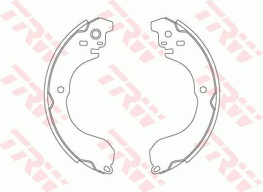 Brake Shoe Set GS8813