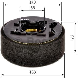 Air Filter F026400462 - image 5