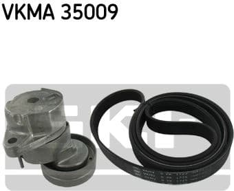 V-ribbed Belt Set VKMA 35009
