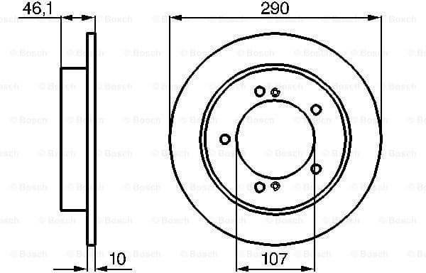 Brake Disc 0986478539 - image 6