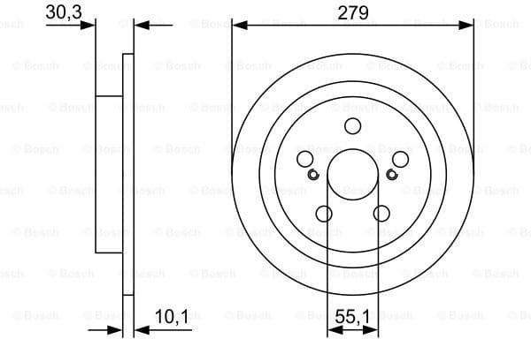 Brake Disc 0986479D35 - image 5