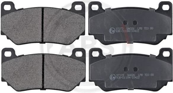 Brake Pad Set, disc brake 37373