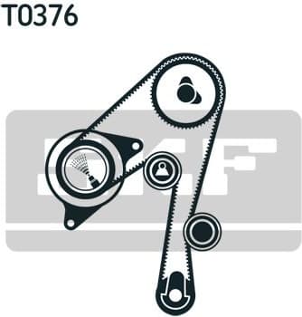 Timing belt kit VKMA92518 - image 2