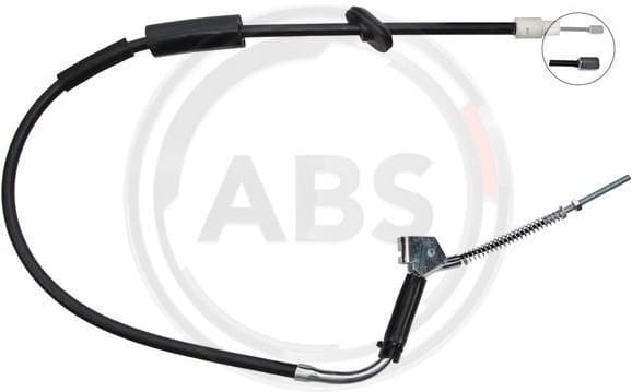 Cable Pull, parking brake K12042
