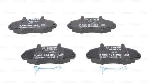 Brake Pad Set, disc brake 0986494292 - image 6
