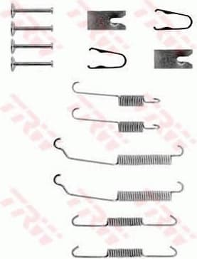 Accessory Kit, brake shoes SFK307