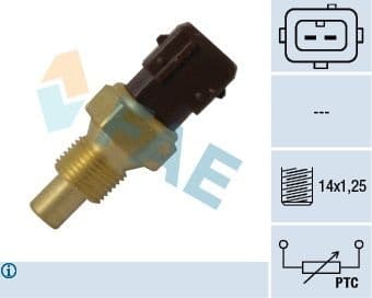 Sensor, coolant temperature 33792