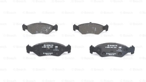 Brake Pad Set, disc brake 0986492020 - image 3