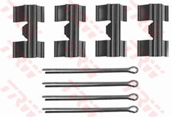 Accessory Kit, disc brake pad PFK256