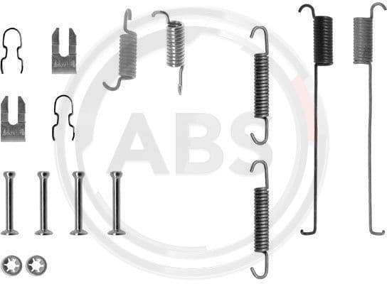 Accessory Kit, brake shoes 0739Q - image 2