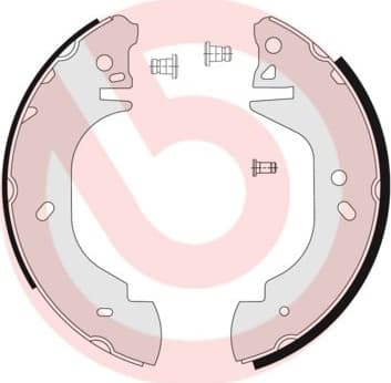 Brake Shoe Set ESSENTIAL LINE S24523