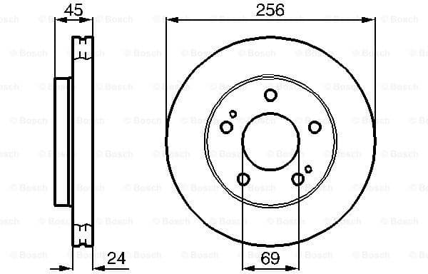 Brake Disc 0986478708 - image 2