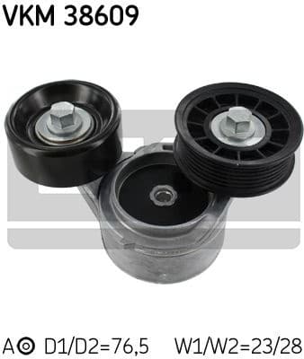 Belt Tensioner, V-ribbed belt VKM 38609