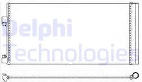 Condenser, air conditioning TSP0225638