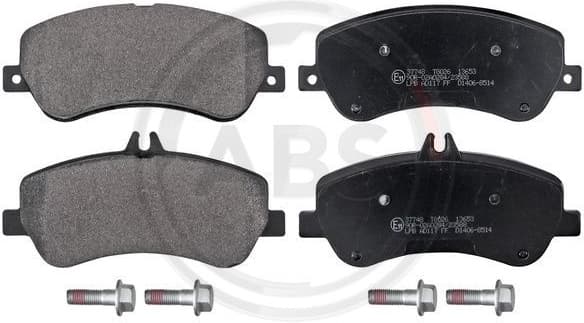 Brake Pad Set, disc brake 37748