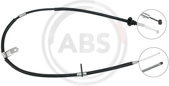Cable Pull, parking brake K10898