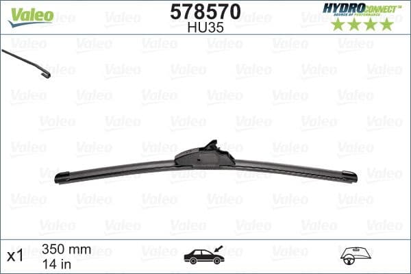 Wiper Blade HYDROCONNECT UPGRADE 578570