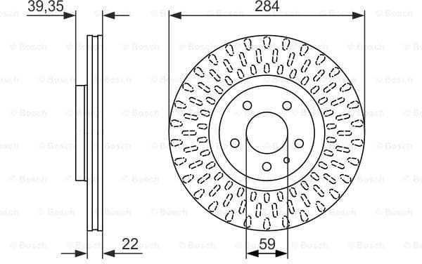 Brake Disc 0986479588 - image 2