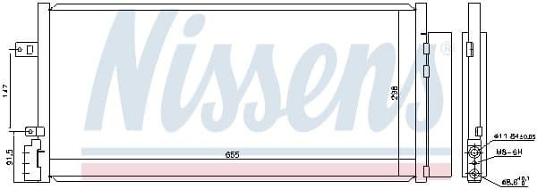 Condenser, air conditioning ** FIRST FIT ** 940581