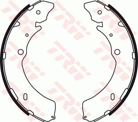 Brake Shoe Set GS8756 - image 2