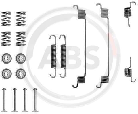 Accessory Kit, brake shoes 0672Q