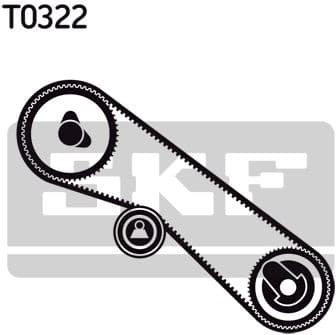 Timing belt kit VKMA91020 - image 3