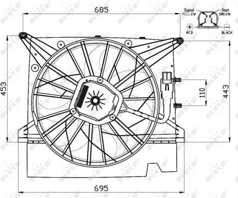 Fan, engine cooling 47462 - image 6
