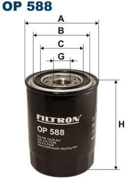 Oil Filter OP588