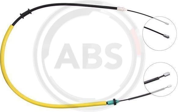 Cable Pull, parking brake K15627