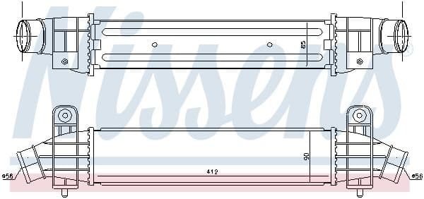 Charge Air Cooler ** FIRST FIT ** 96702