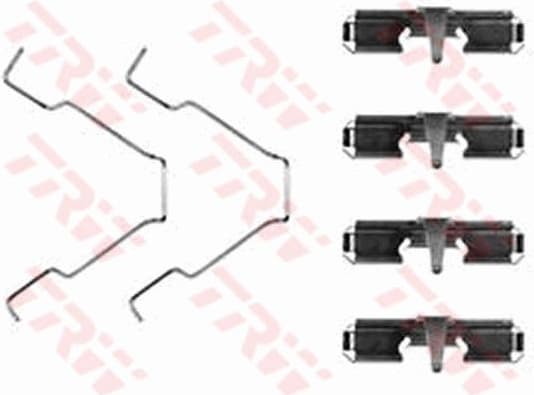 Accessory Kit, disc brake pad PFK367