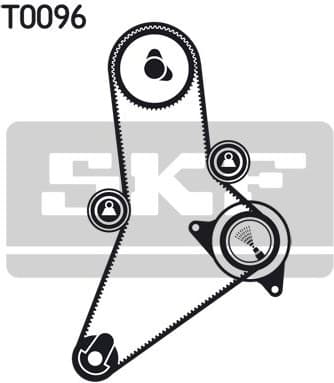 Timing Belt Kit VKMA 02984 - image 2