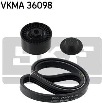V-ribbed Belt Set VKMA 36098