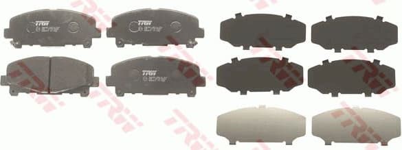 Brake Pad Set, disc brake COTEC GDB3477 - image 2