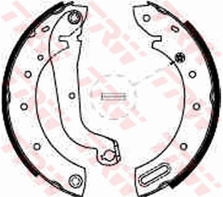 Brake Shoe Set GS8625