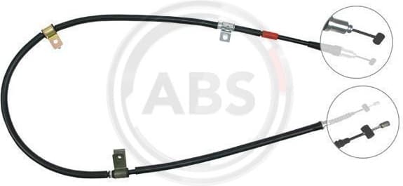 Cable Pull, parking brake K19147