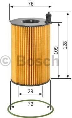 Filter oil F026407122 - image 5
