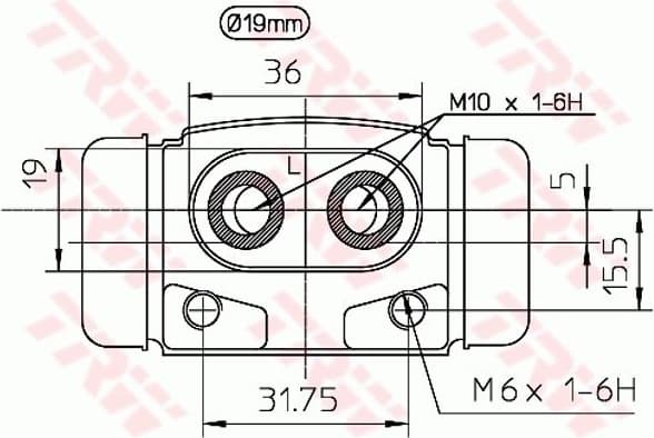 Wheel Brake Cylinder BWD101 - image 2