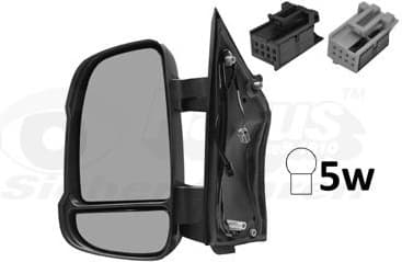 Exterior Mirror * HAGUS * 1651805 - image 2