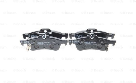 Brake Pad Set, disc brake 0986494719