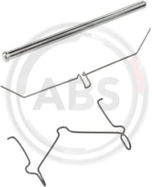 Accessory Kit, disc brake pad 1701Q